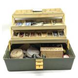 RC Parts and More in Plano Tackle Box - box is