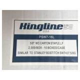 Kingline 5/8' WC Carton Staples in Box - one