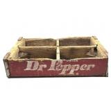 Vintage Wood Dr. Pepper Crate