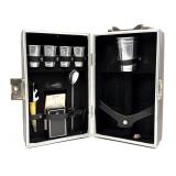 Vintage Wear-Ever TravL Bar Set in Case- case