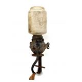 Antique Arcade Crystal Wall-Mount Coffee Grinder