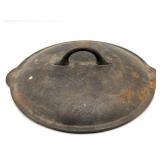 Vintage No 6 Cast Iron Lid and Copper Chef 10'