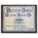 Southern Kansas Telephone Company Inc Metal Sign