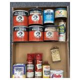 NOS Hastings Oil Filter and Vintage Cans : Ford,