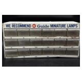 Vintage AC Miniature Lamps Advertising Metal