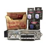 Vintage Car Radio, Vintage Auto Rear Deck Speaker