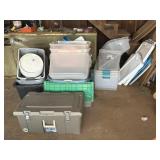 Plastic Totes - some are dirty