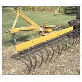 King Kutter 6ï¿½ Yard Rake Square Tube
