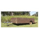 Homemade Trailer on Pop-Up Camper Frame