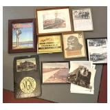 Railroad Framed Prints & Photos 16" & Smaller
