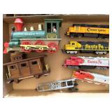 Bachmann Santa Fe and B&O Trains 8", Life-Like