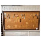 Display Board w/Key Chains 51"x27"