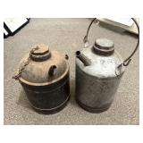 (2) One Gallon Kerosene Cans