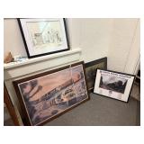 Railroad Prints; 34" & Smaller, Slate Creek Depot