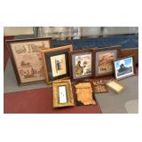 Framed Railroad Prints 27" and smaller