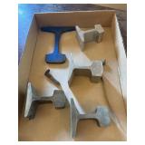 Railroad Iron Book Ends