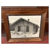 Framed Print Oxford Depot Santa Fe 16x13