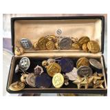 Vintage Santa Fe Railroad Buttons