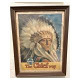 Santa Fe The Chief Way Print 20"x26"
