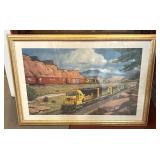 Framed Print "Super C" Eastbound in New Mexico