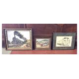 Santa Fe Framed Prints 24" & Smaller