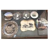 (7) Railroad Collector Plates