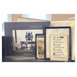 Wellington, KS Santa Fe Photo in Frame,