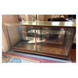 Antique Wichita Show Case Company Wood and Glass