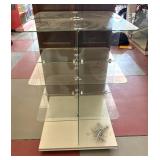 Glass Cubby Style Display - 28"x28"x47"