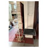 Spinning Wire Rack and Metal table - rack