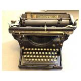 Antique Underwood No. 3 Standard Typewriter 12"