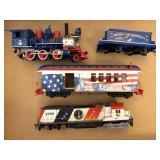 Mantua-Tyco and Bachmann American Freedom Train
