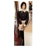 Vintage Female Mannequin with Maid Outfit - 71"