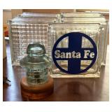 (5) Glass Blocks and Insulator Light - blocks