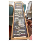 Railroad Pen & Pencil Collection, In Display