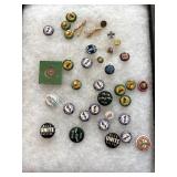 BLE Union Pins, Santa Fe Pins, Hutchinson Bus