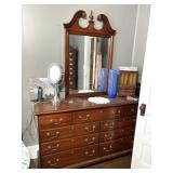 Dresser With Mirror 60"x18"x35"