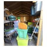 Contents of shed