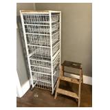 Wire Rack & Step Ladder