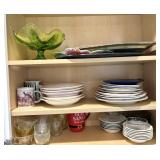 Contents of S.  Upper  Cabinets, Collector