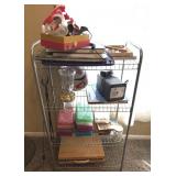 Rack & Contents, Art Supplies & Miscellaneous.