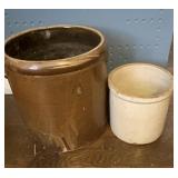 (2) Crocks 3 Gallon & 1 Gallon