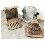 (3) Vintage Toasters