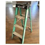 48" Werner Fiberglass  Folding Ladder
