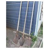 (3) Shovels