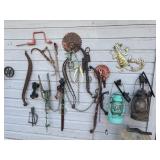 Antique Lamps, Tools & More