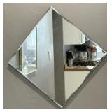 (2) Mirrors 25"x25" & 16"x24"