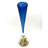 Murano Art Glass Vase 11' Tall