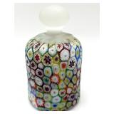 Millefiori Murano Art Glass Paperweight 5' Tall