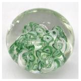 Millefiori Murano Art Glass Paperweight 2.5' Tall